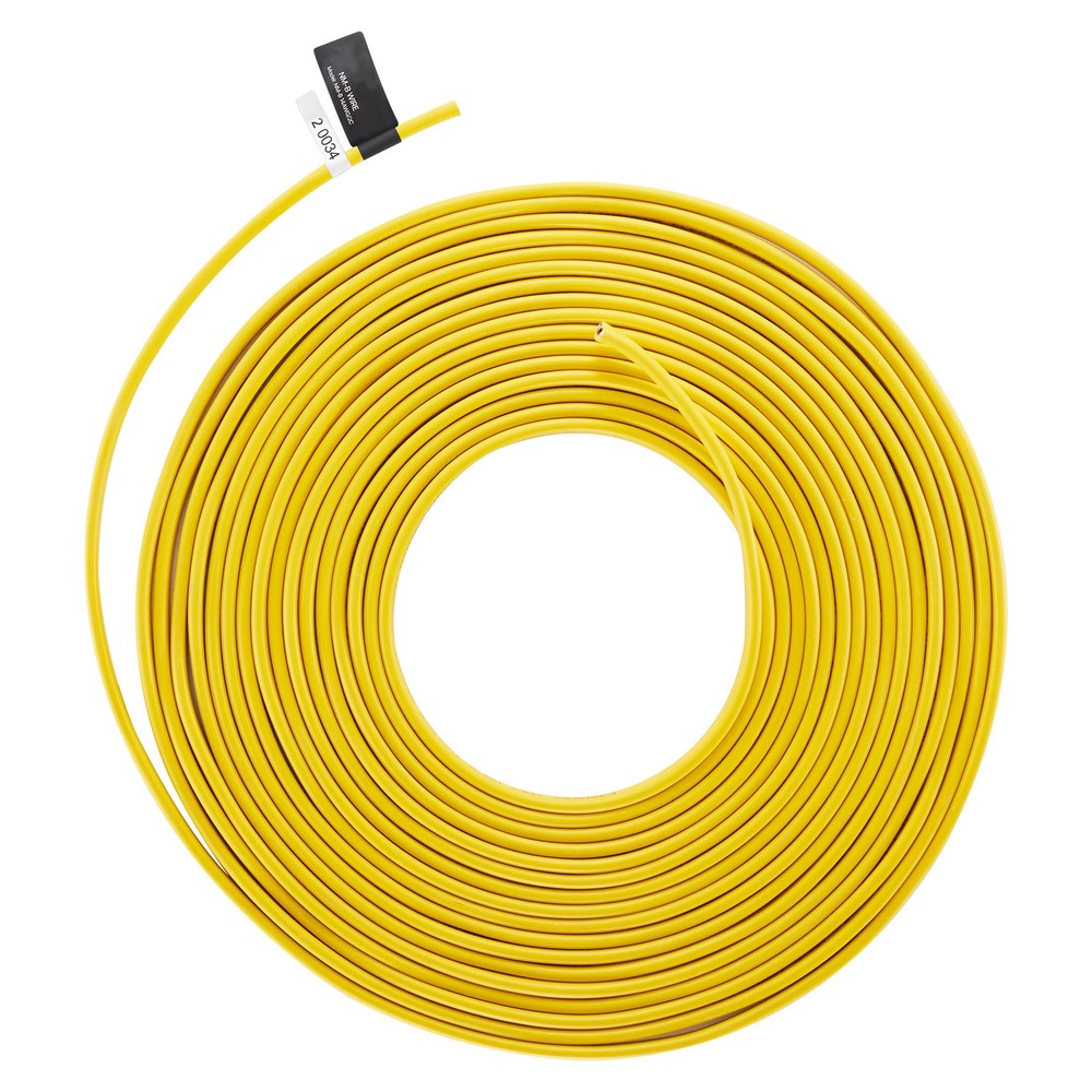 Uimoso 14AWG 2-Conductor Copper Cable with Ground, 100 ft Electrical Wire