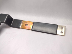 Powel 41418HBDF10719 Bus Bar 90 Vert/Horiz Elbow 0.25 X 4 Insulator Pockets