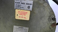 Clay Adams 0031 Safeguard Centrifuge 120V 2.5AMPS 0-60-HZ AC-DC