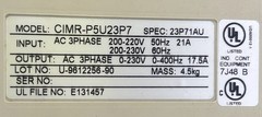 IDM Controls CIMR-P5U23P7 General Purpose Drive (Used/Not Tested)