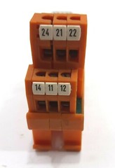Weidmuller RS 32 940612 24V SGR 282 GSED 5 250V~Gr Modules 2 CO Contact Relay