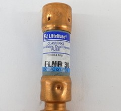 *Lot of 3* Littelfuse FLNR-30 Class RK5 Dual Element Time Delay Fuse 30A 250VAC