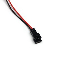 JST SM 2 Pin 2Pack Plug Male Female 20cm EL Wire Cable Cord Connector 2.54mm