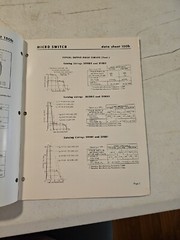Vintage Honeywell MICRO SWITCH One-Shot Pushbutton Switch Assemblies Data SHEET