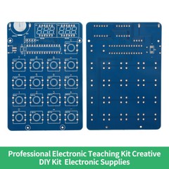 LED Display Calculator Making Electronic Kit MCU DIY Soldering Practice Project