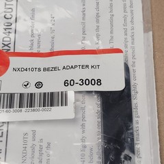 Fireye 60-3008 Adapter Kit, NXD410TS to NSD410 Cutout, Bezel Adapter – NEW