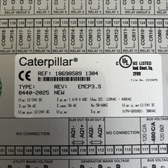 CATERPILLAR 8440-2025 EASYGEN GENERATOR CONTROLLER MODULE, EMCP3.S