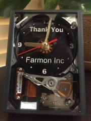 Personalized Custom Gift HDD Clock Hard Drive Gratitude Congratulations Birthday