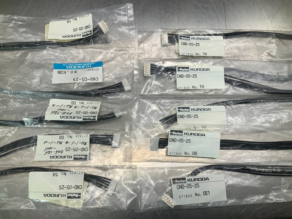 (10) Parker Kuroda CND-05-25 Cable