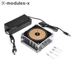Bluetooth Music Tesla Coil AC110-240V 120W 10CM High Frequency Voltage Pulse New
