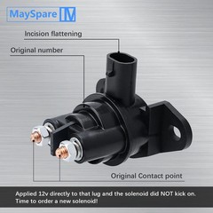 MaySpare Starter Solenoid Relay 12V Compatible with SeaDoo PWC 3D GS GSI GSX GTI