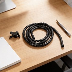 Computer Cable Wrapping Management Harness Hub Wire Storage Protective Cover