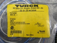 Turck MFS 4F-1 Picofact Receptacle U0612 – Lot of 2 / Factory Sealed