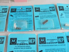 Motorola HEP , Jip Pak, Archer IC Lot, Vintage Chip
