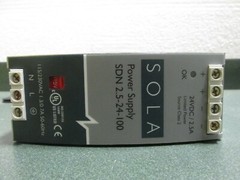 Sola Power Supply SDN 2.5-24-100 115/230VAC 1.3/0.7A 50/60Hz 45933DH