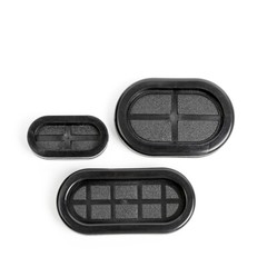 13-50mm Blanking Rubber Grommets Closed Blind Plugs Bungs Protect Wires Oval