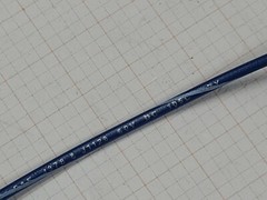 Therm-O-Link #16awg GPTM SAE J378C/J1128 Marine Wire 105C 60V Blue/White /100ft
