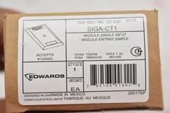EST Edwards SIGA-CT1 Fire Alarm Single Input Module