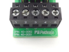 Pathway 5101BL Male 5 Pin XLR Modular Insert w/ Terminals XLR5M Black – NEW S…