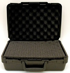 407 – PLATT LUGGAGE – BLOW MOLDED CASE – Exterior Dimensions (L x W x D): 13 1/2