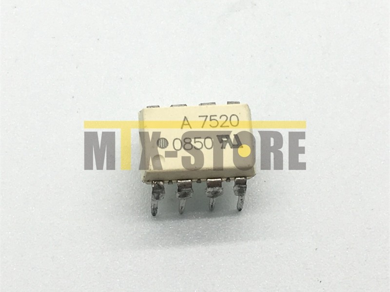 1PCS HCPL-7520 OPTOCOUPLER AMP 100KHZ 8-DIP 7520 HCPL7520 Best Offer