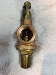 Kunkle CAP 127 SCFM AIR set at 100 pound Steam Safety Relief Valve SIZE 1/2 NEW