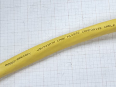 Paige 454932AYW All-Shielded Plenum Access Door Control Cable CMP Yellow /25ft