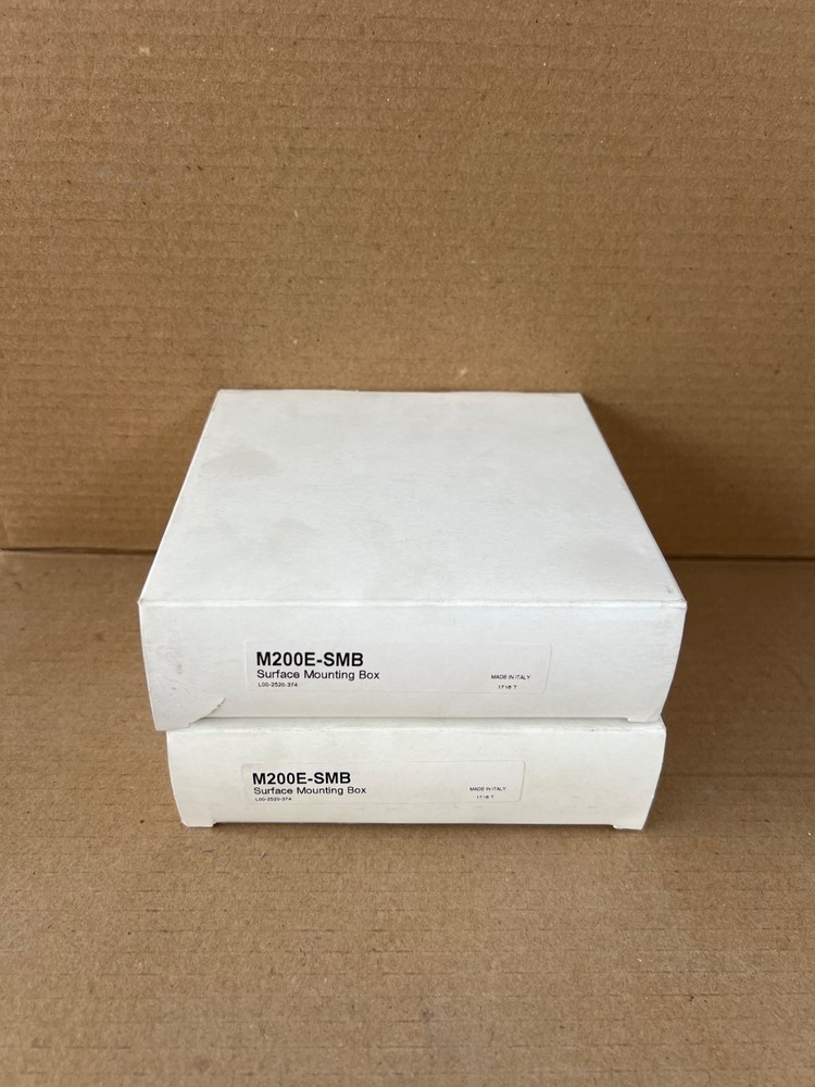 lot 2 pcs Notifier M200E-SMB Box for Mounting Modules Series 700