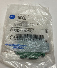 ALLEN BRADLEY 800E-4X220 Contact Cartridge – Series B – Prepaid Shipping
