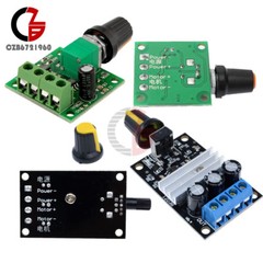 DC1.8V 3V 5V 6V 2A/DC 6V – 28V 3A PWM Motor Speed Regulator Switch Controller