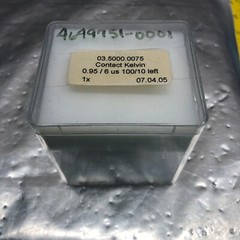 2 RASCO 4649751-0001 CONTACT KELVIN 0.95/6 US 100/10 LEFT,03.5000.0075, 172416