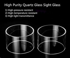 High Purity Quartz Glass Tube Sight Glass Viewing Tube