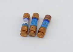 *Lot of 3* Littelfuse FLNR-30 Class RK5 Dual Element Time Delay Fuse 30A 250VAC