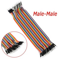 120PCS Multicolor Breadboard Cables Kit Male-Male Male-Female Female-Female