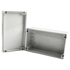 Sturdy ABS White Plastic Electronics Project Box with IP67 Waterproof Rating