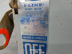 Square D PQ3206G 3P3W 60 Amp 240 Vac Bus Plug (Horizontal Style)