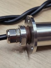 Moflon Model MG-028-S12-IP68 300M Waterproof Slip Ring 600RPM 12 Wires 2A Gold