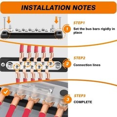 Common Busbar Power Distribution Block Battery Terminal Block Car Ma Size: 10P