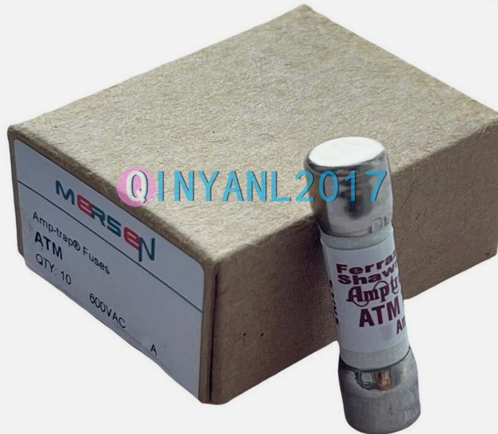 10PCS NEW Ferraz Shawmut MERSEN ATM5 ATM-5 ATM 5 5A 600V FAST ACTING FUSE amk.k