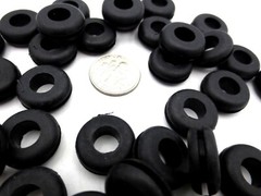 Grommet Fits 7/16″ Round Hole, Fits 1/16″ Thick Material, 28 Per Pack, Rubber