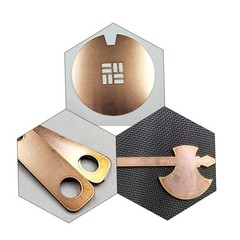 Copper Circular Plate Metal Thin Copper Sheet Sheet Thick 0.8/1/1.5/2/2.5/3mm