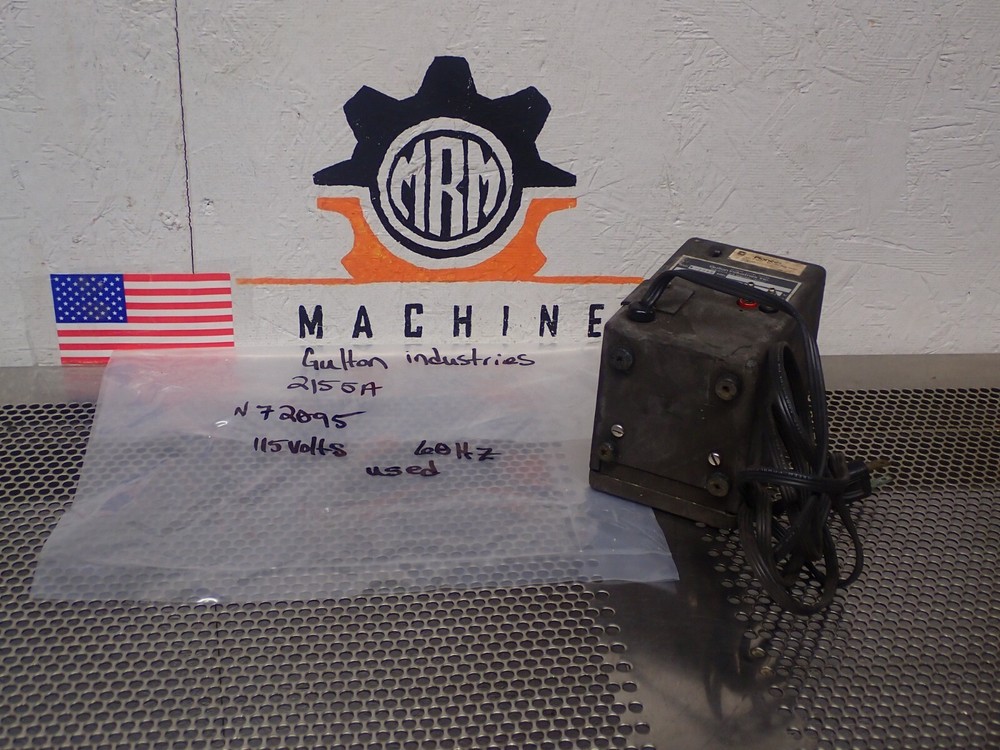 Gulton Industries 2155A N72095 115V 60Hz Recorder Unit 0-250F Used With Warranty