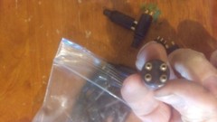 NEW HUGE LOT of 60 Push Button Switchcraft Switches Black Momentary 4-Pin