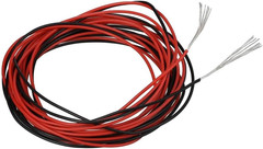 30 Gauge Silicone Wire Red and Black Each 10Ft Flexible 30 AWG Stranded Tinned C