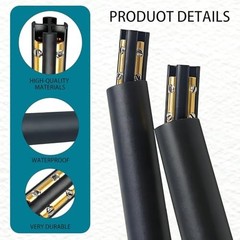 Underground Wire Splice Kit – 2 Sets for Romex 14/3 to 8/3, Waterproof Connector