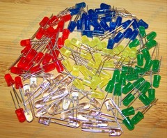 10x LM3914 IC LED Display Bargraph Driver + 100x 5mm LED Assorted Colors – USA