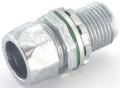 Bridgeport 250-RT2XL, 1/2″, Non-Insulated, Compression, EMT Connector, 1 pc