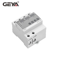 GEYA Phase Selector Switch Over Current Over&Under voltage Protector 63/80A 220V