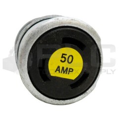 NEW HUBBELL 50A TWIST LOCK RECEPTACLE 600VAC 250VDC HBL3760