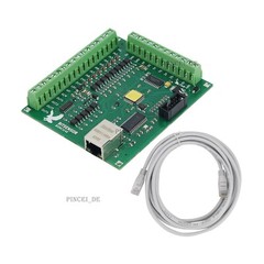 4-Axis Ethernet Motion Card Mach3 Breakout Board CNC Controller Board f/Engraver